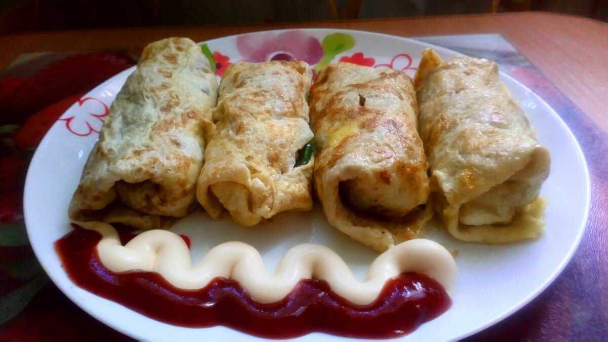 Диетические блинчики без муки и масла