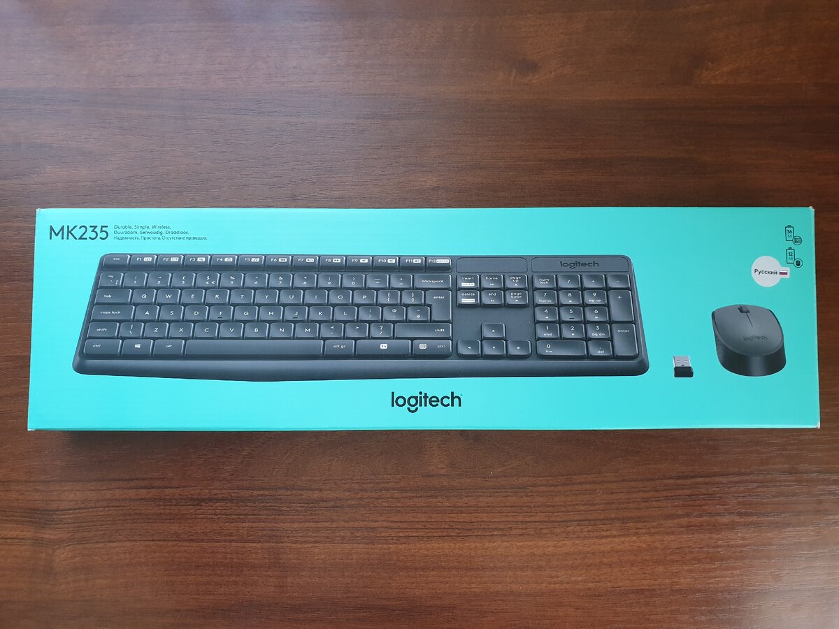 Обзор Logitech MK235 Wireless Keyboard and Mouse | Спешалфою | Дзен