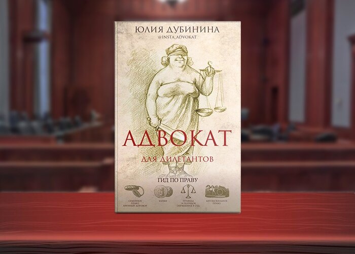 Книга Юлии Дубининой «Адвокат для дилетантов: гид по праву»