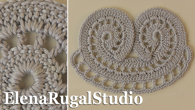 Фото 2 узора по схеме