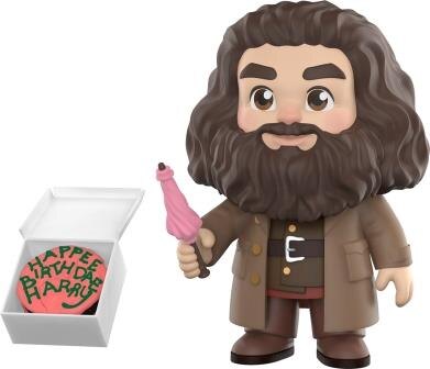 Hagrid with his battered pink umbrella