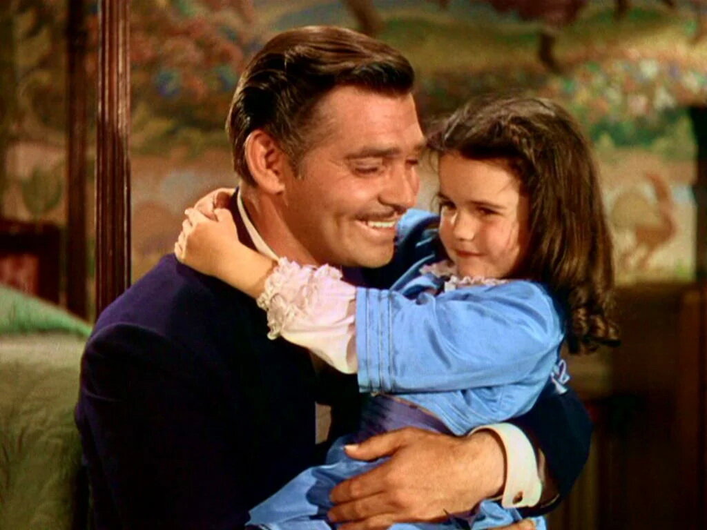 кадр из фильма "Унесенные ветром"