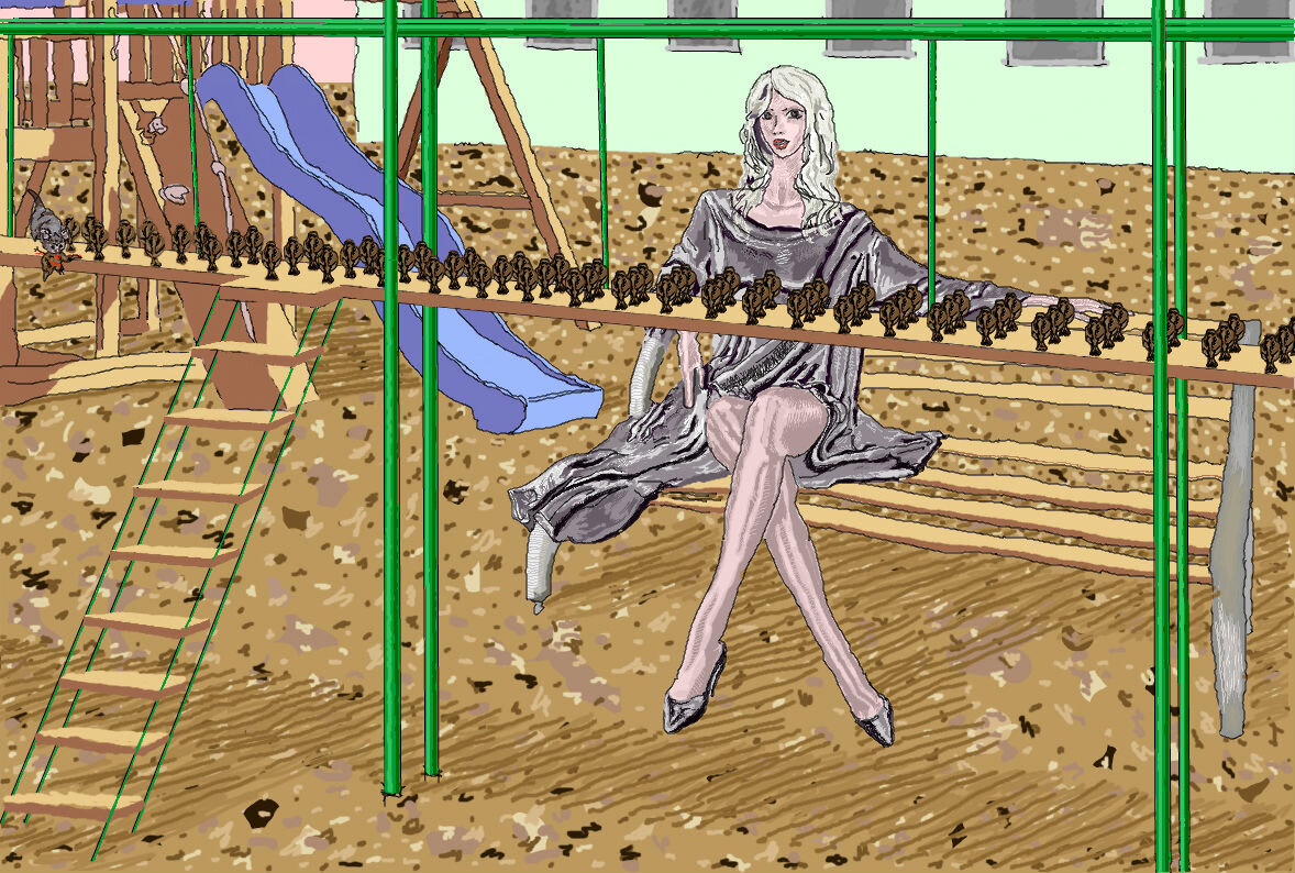 Воробьи как ирландцы танцуют