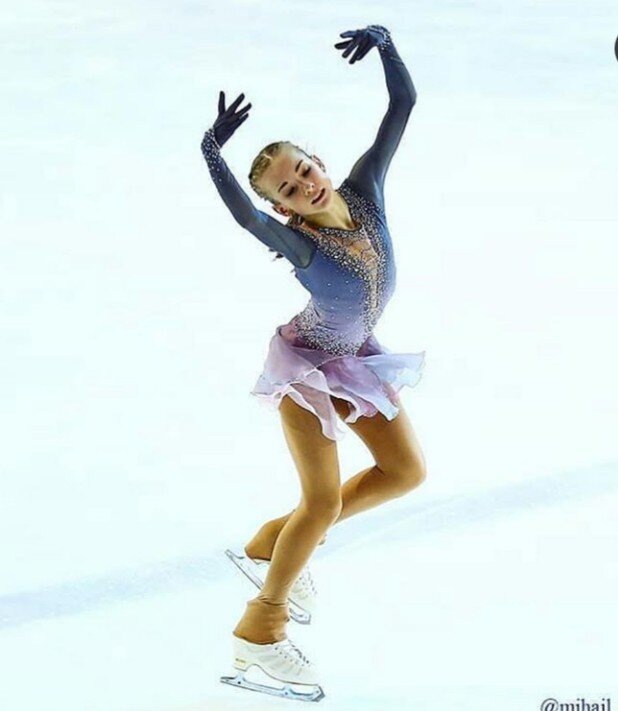 Платье Даши Усачевой для кп сезона 2019/2020