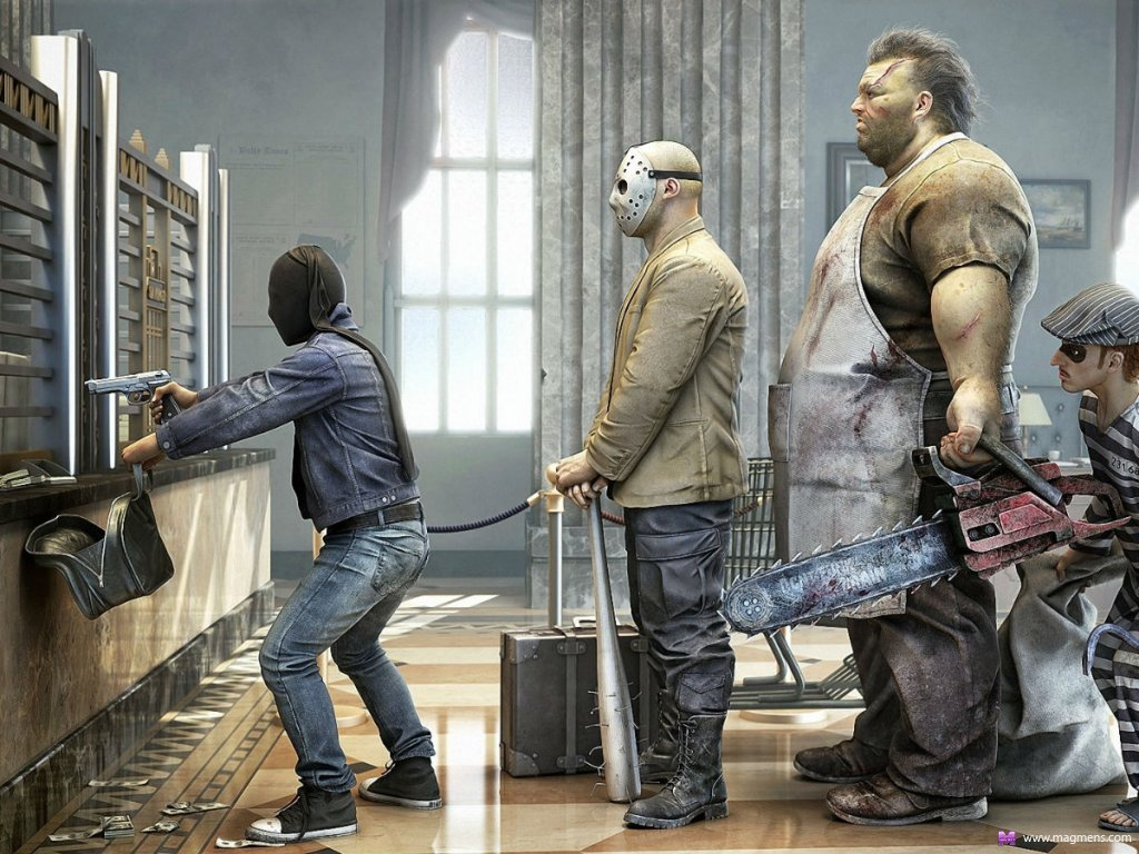 Тот самый случай, когда ограблению не хватило креатива