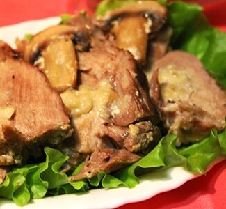 Приготовления тушенной шейки