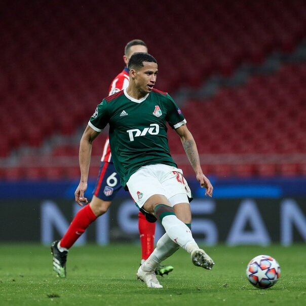 Мурило в матче с "Атлетико"