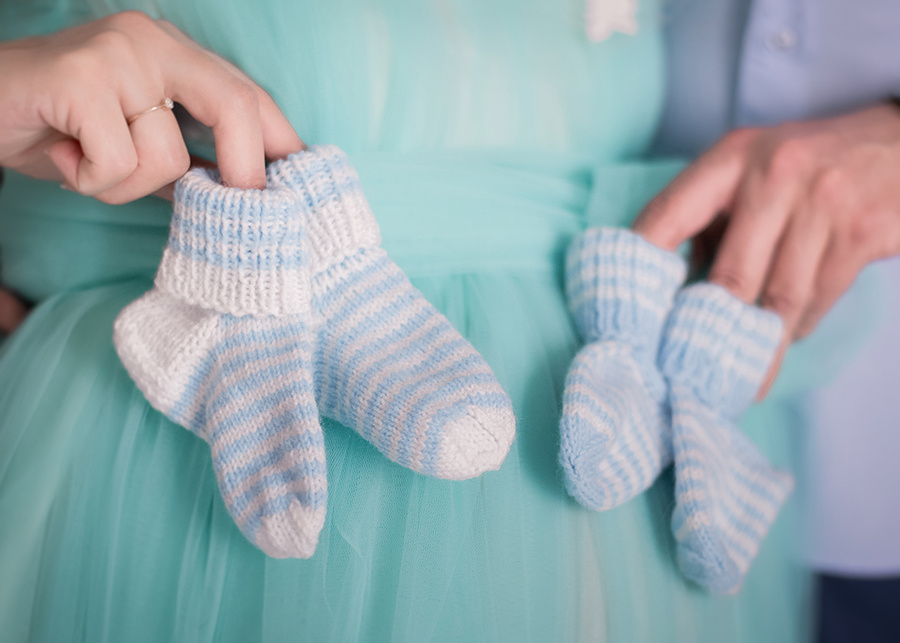 Носки готовы))