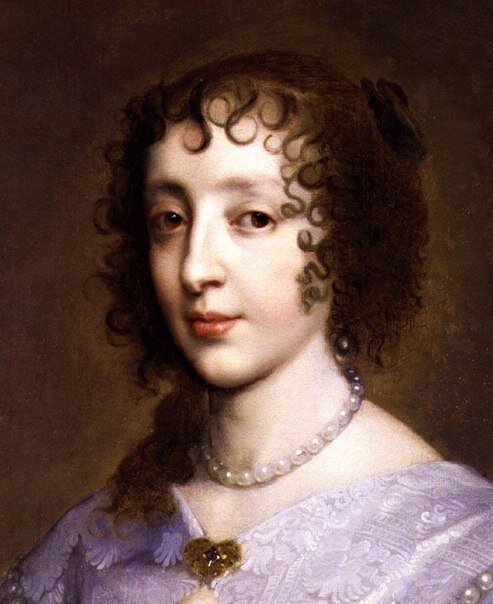 Портрет Генриетты Марии Французской, Английская национальная галерея, Лондон, из интернета