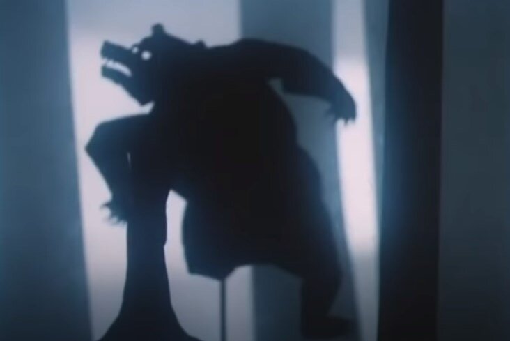 Кадр из мультфильма "Медведь - липовая нога"