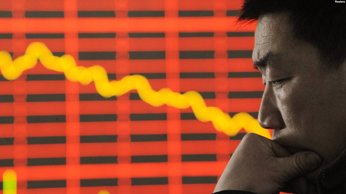 Китайский акции падают