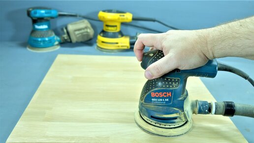 Работа эксцентриковой шлифмашиной для начинающих | Шлифование древесины ...