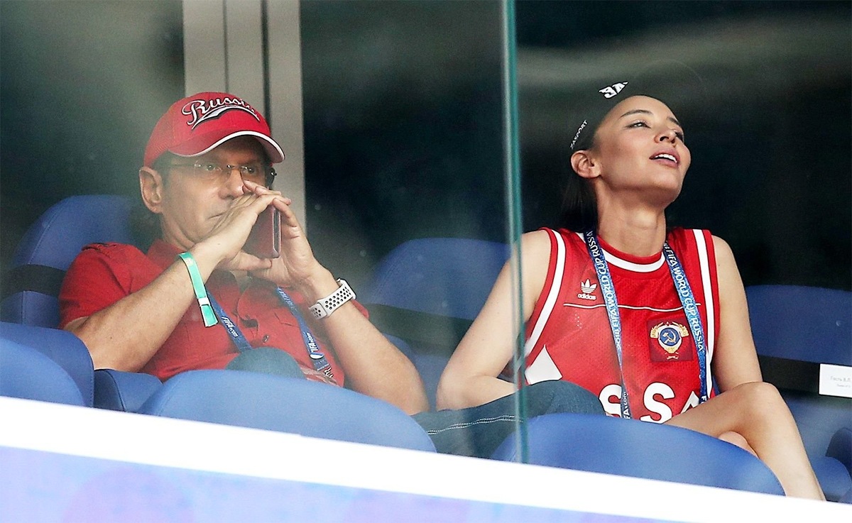 Леонид Федун и Зарема Салихова 