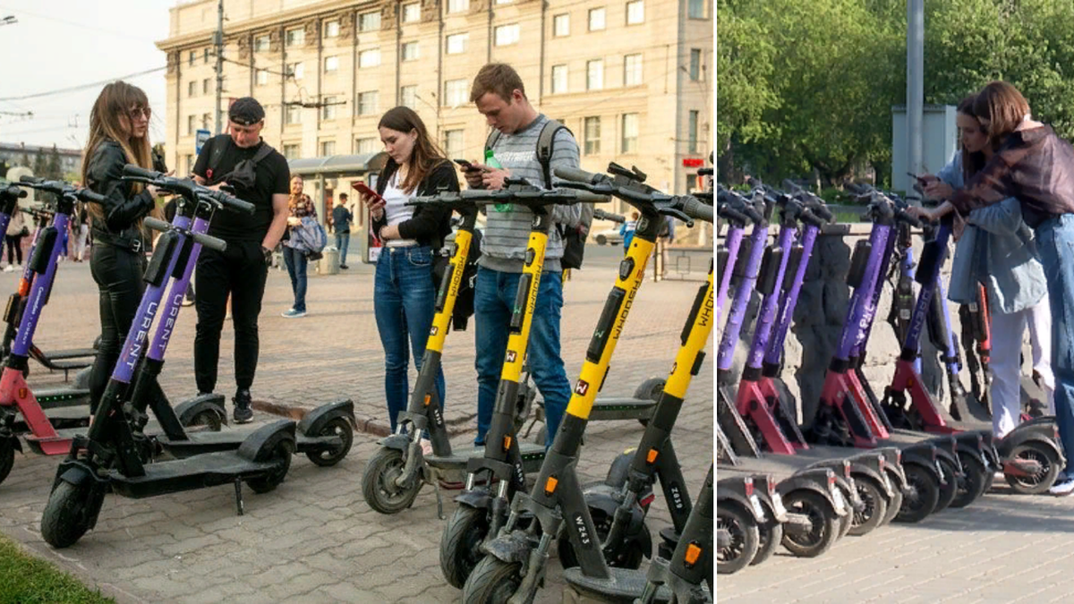 Электросамокаты в Новосибирске