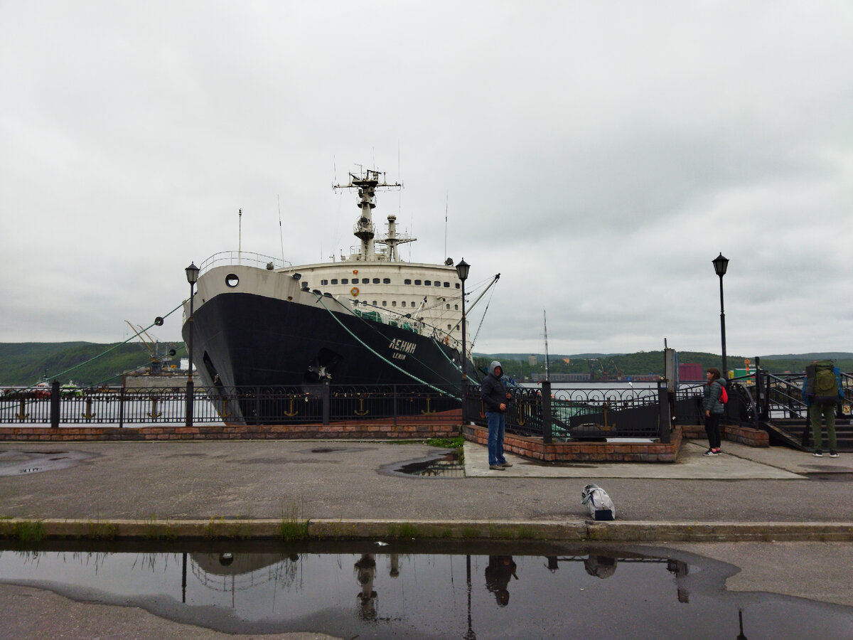 Ледокол "Ленин", Мурманск