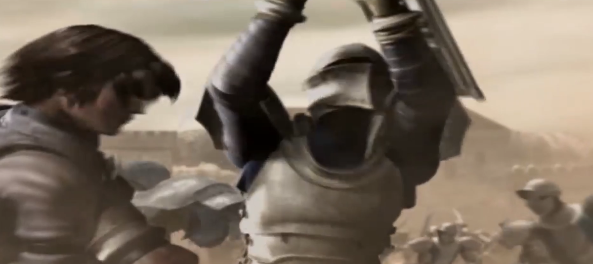 Цветовая гамма первой Drakengard  