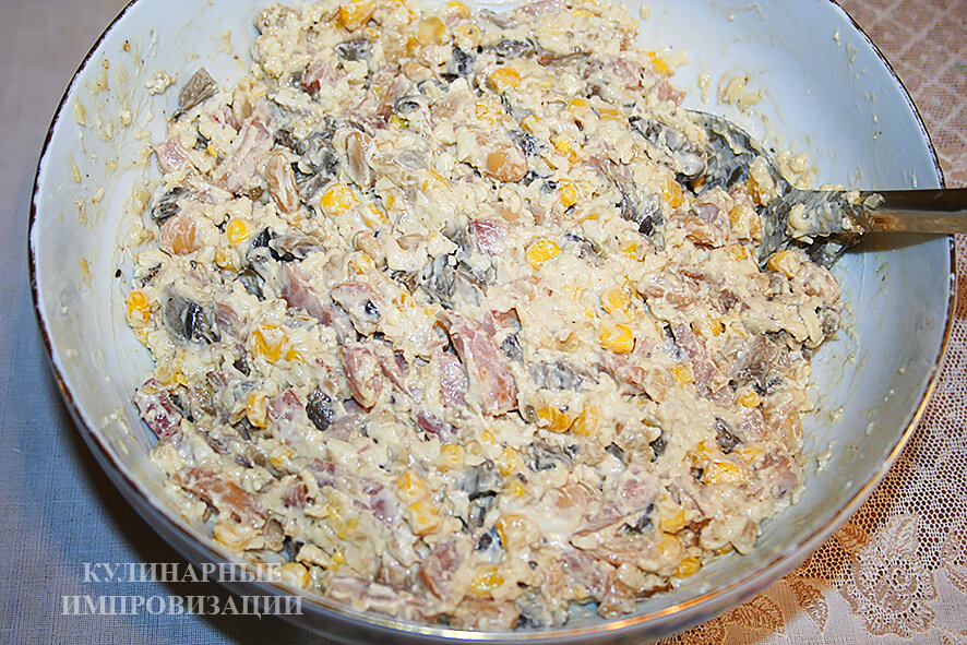 Готовый салат