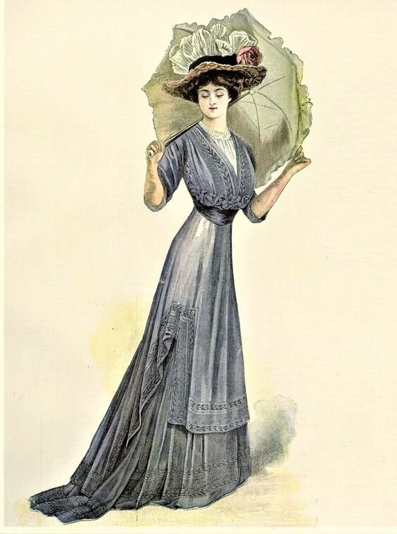 Fashion Plate - De Gracieuse - 1908.