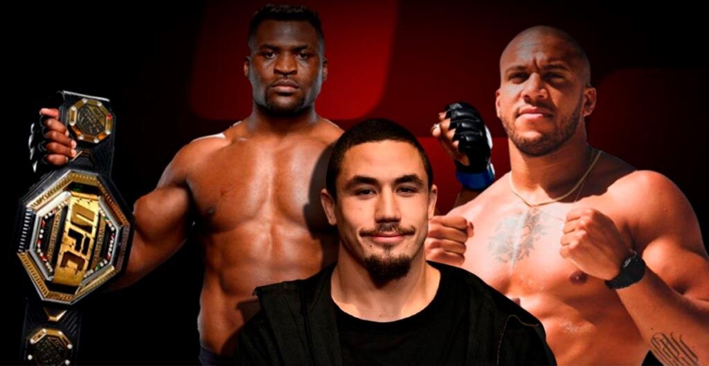 Вот прогноз Роберта Уитакера титульного боя Фрэнсиса Нганну против Сирила Гана на UFC 270