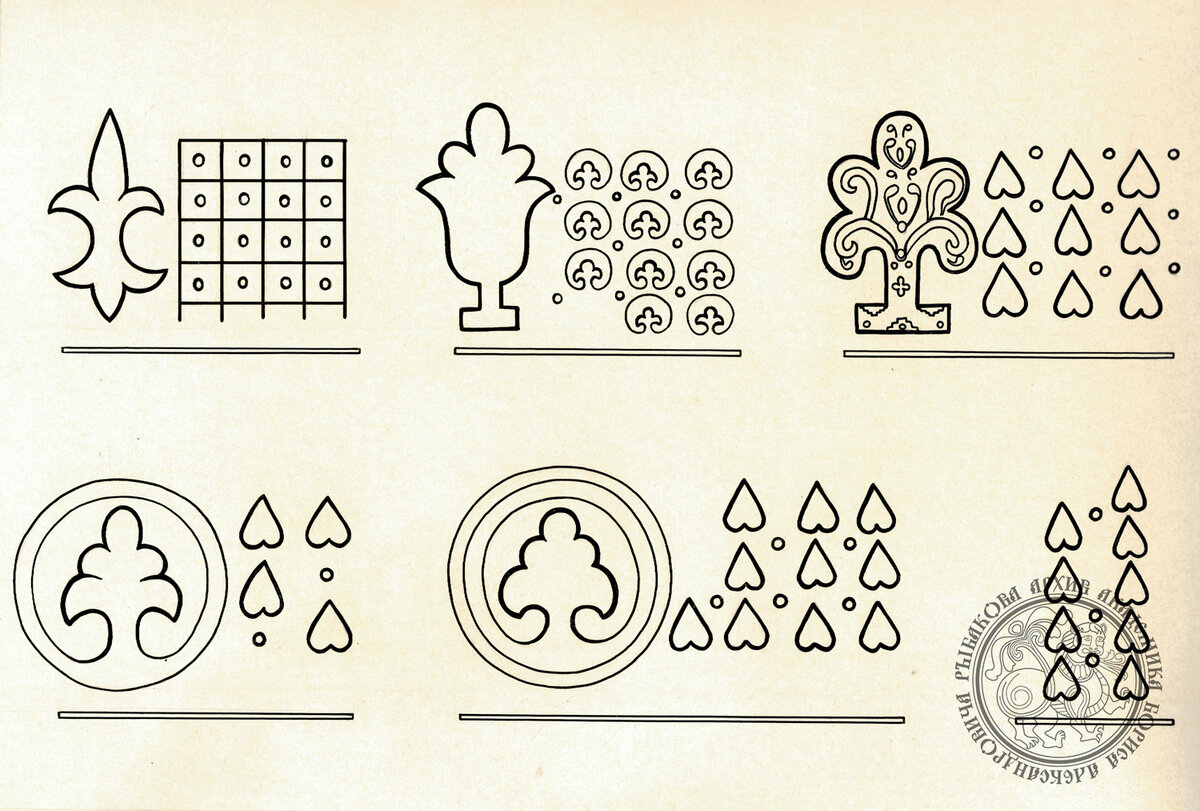 Изображения святых Бориса и Глеба на золотых колтах