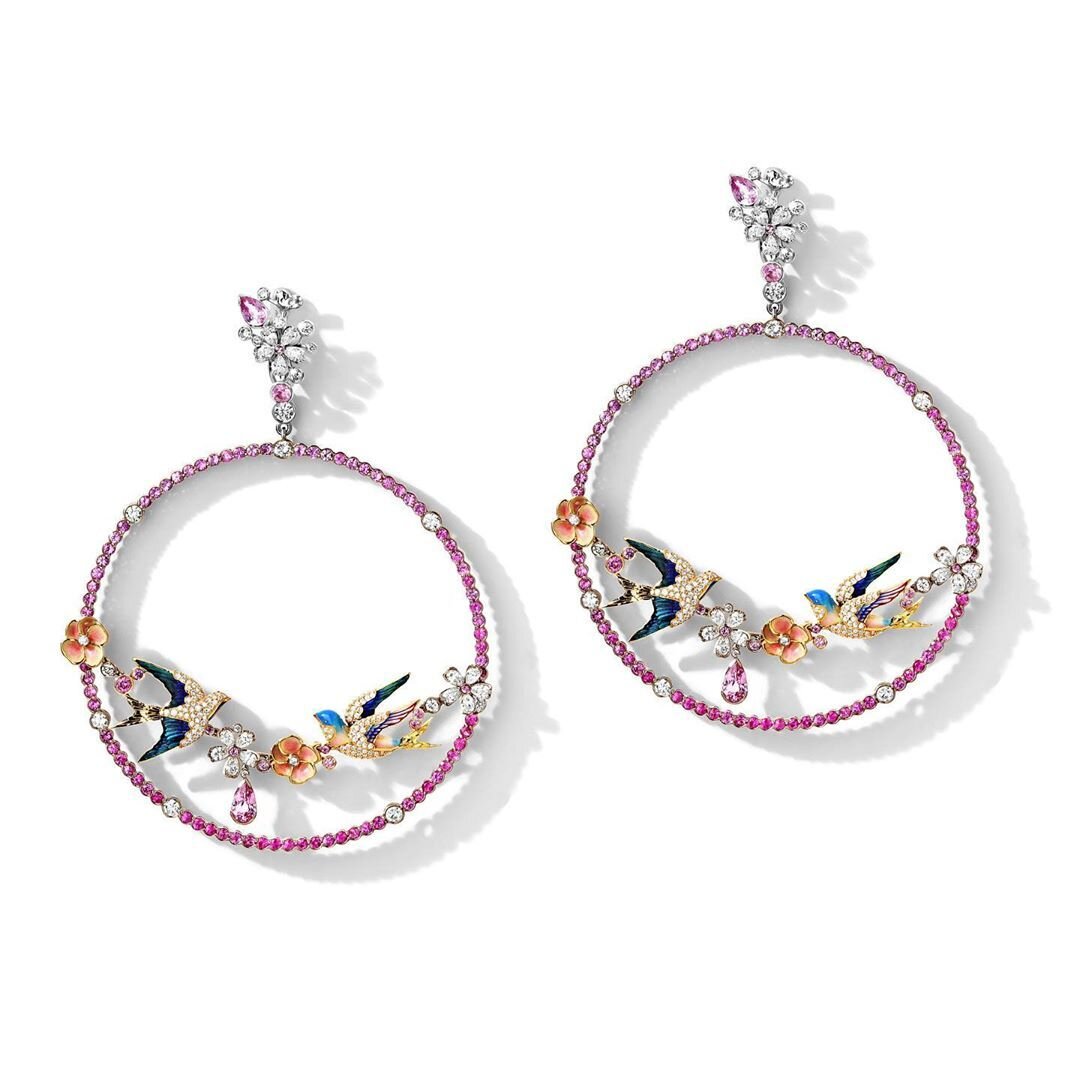 Серьги Ласточки