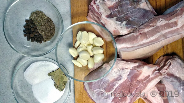 Ингредиенты для приготовления