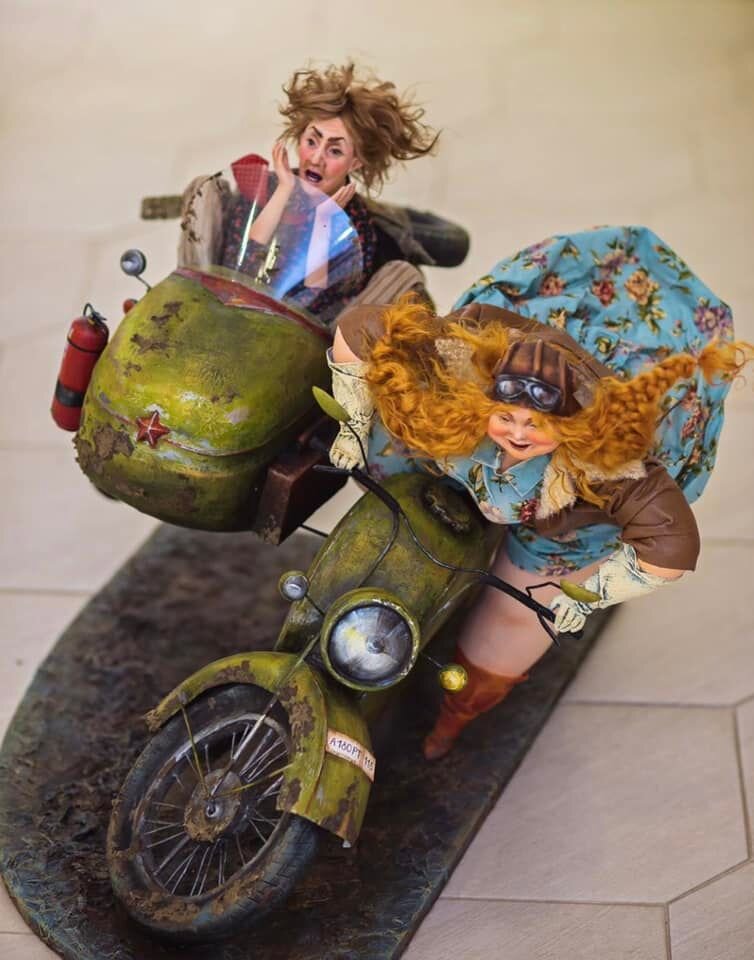 Куклы работы сестер Колеговых