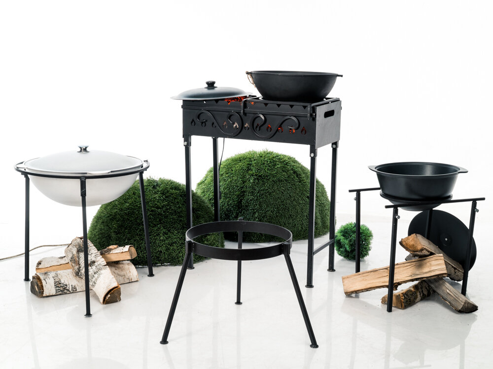 Складные подставки под казан