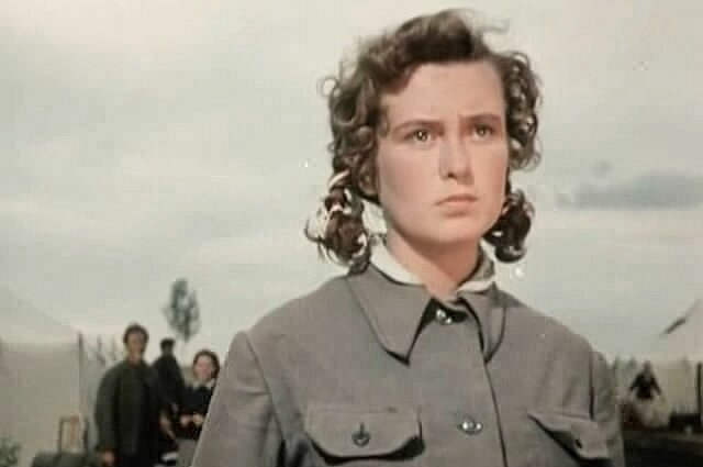    Кадр из фильма «Первый эшелон» (1955)