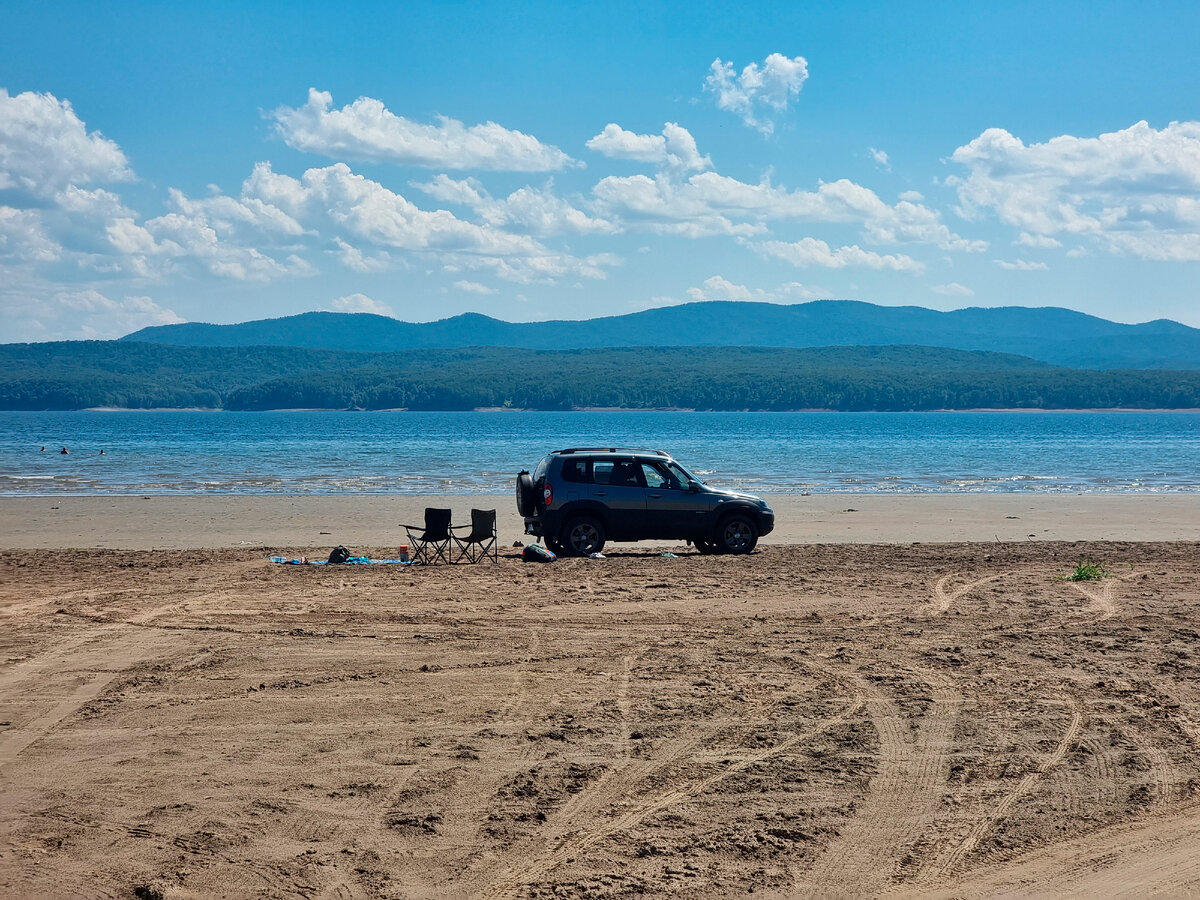 красноярское море пляж