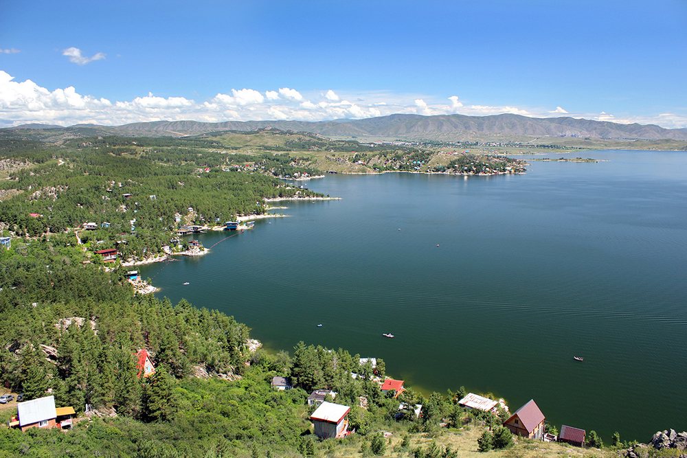 Водохранилище казахстана фото