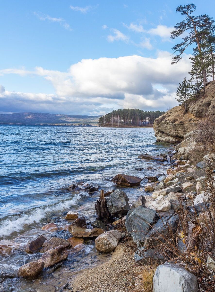 Озеро Тургояк. Ноябрь.