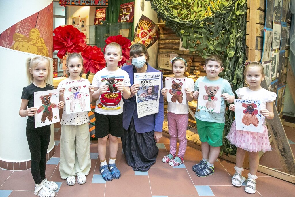    Воспитанники детсада из Ханты-Мансийска приняли участие в акции «Посылка из дома»