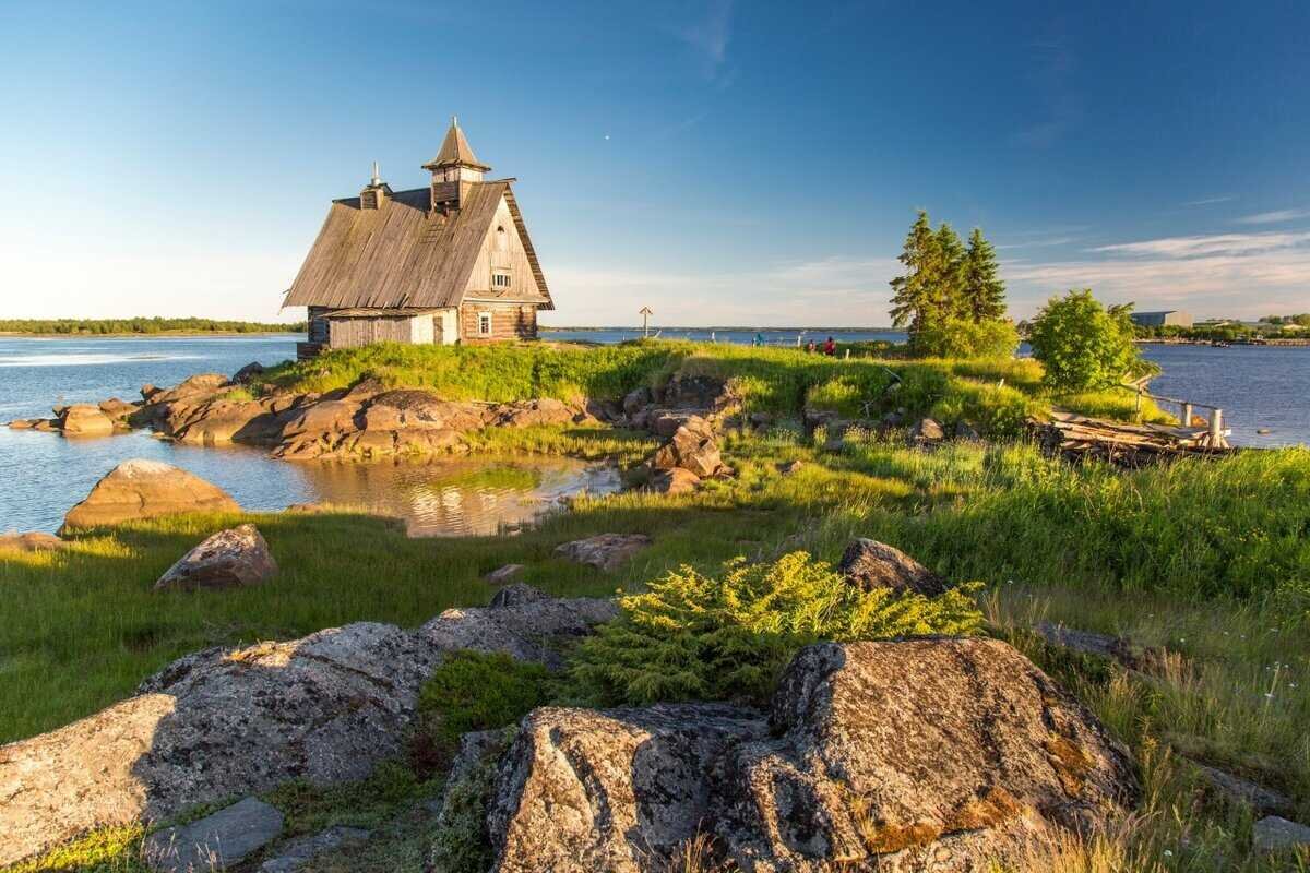 Белое море Соловки