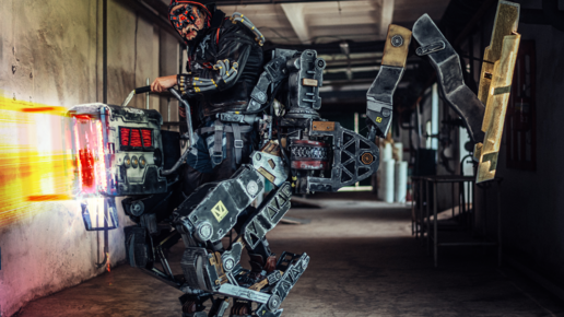 Cyberpunk2077 COSPLAY Royce и его экзоскелет своими руками