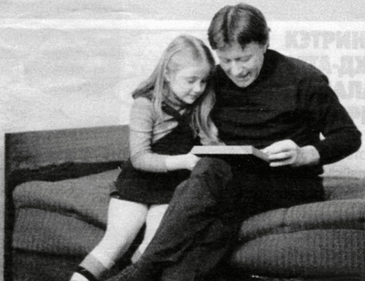 Мария Голубкина с Андреем Мироновым, семейное фото