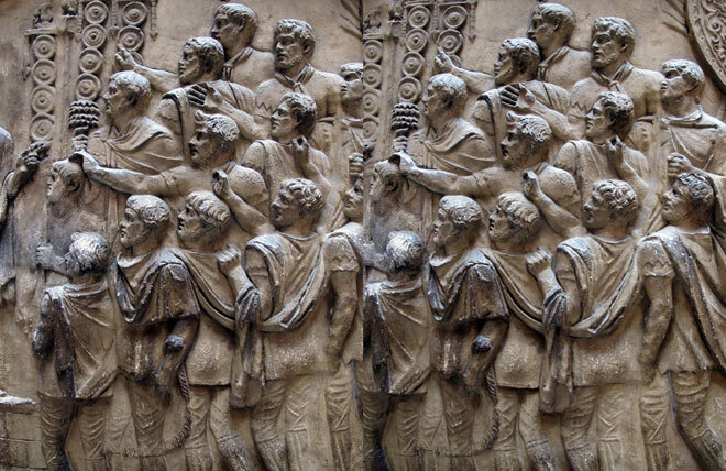 Барельеф на колонне Траяна. 
© artofmaking.ac.uk