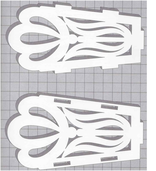 Чертеж поделки Подставка для рукоделия | Scroll saw, Symbols, Art