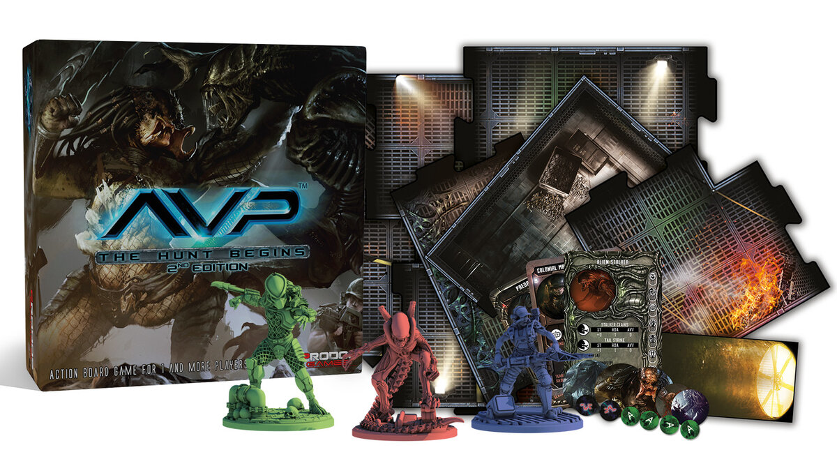 Обзор настольной игры Alien versus Predator: The Hunt Begins | PRO BOard  Games | Дзен