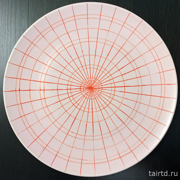 Точечная роспись тарелки «Жемчужинка» | VK