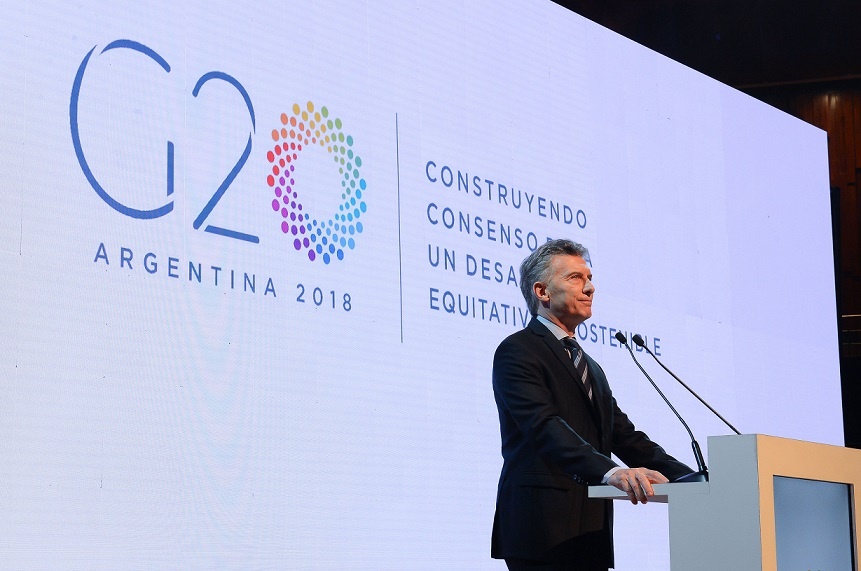 Марк Карни на саммите G20. Источник: Frickr G20