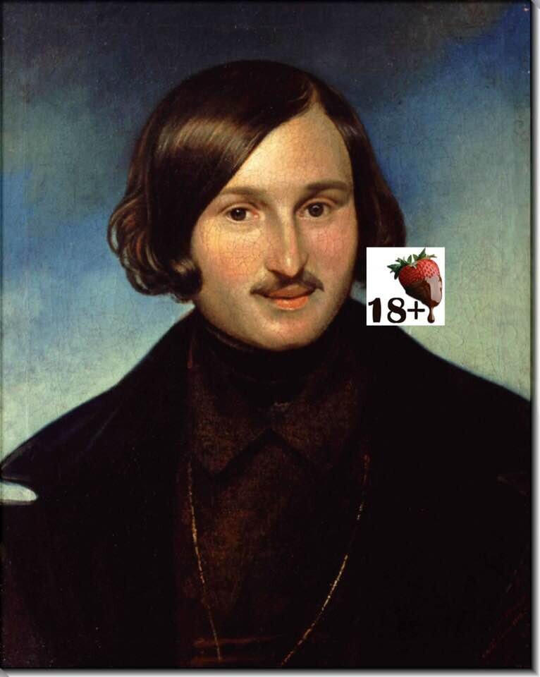 Портрет Н.В. Гоголя (1848 г.)  Да простит нас художник Ф.А. Моллер за вольности