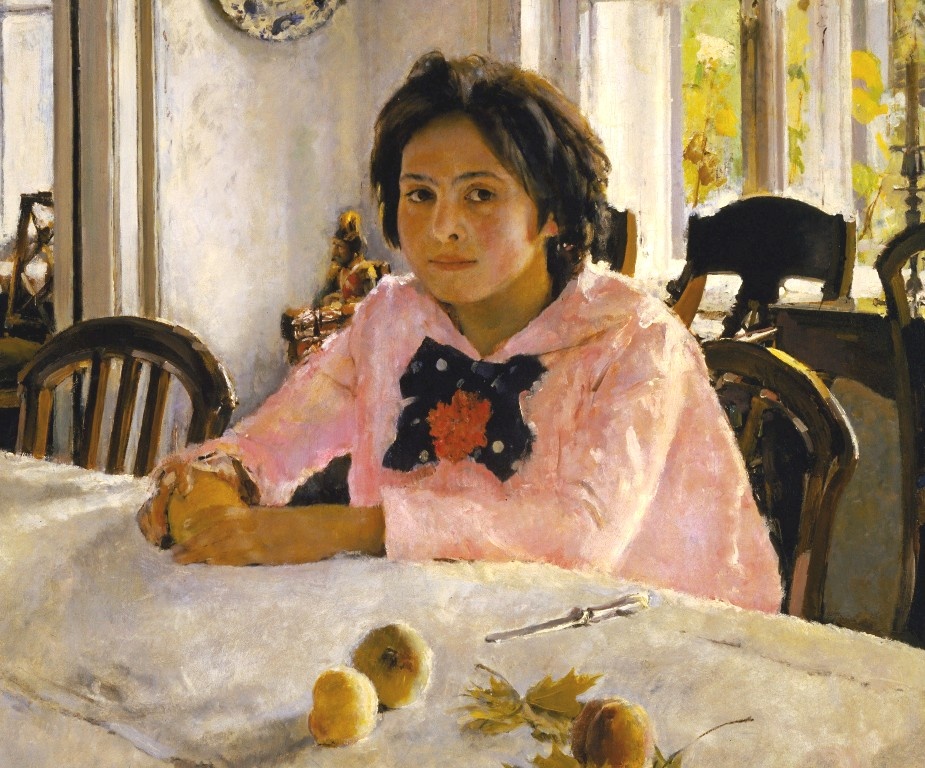 В. Серов. "Девочка с персиками" 1887 год.