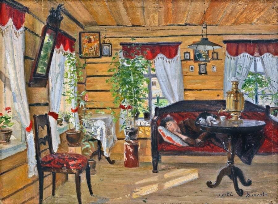 Сергей Власов. на даче