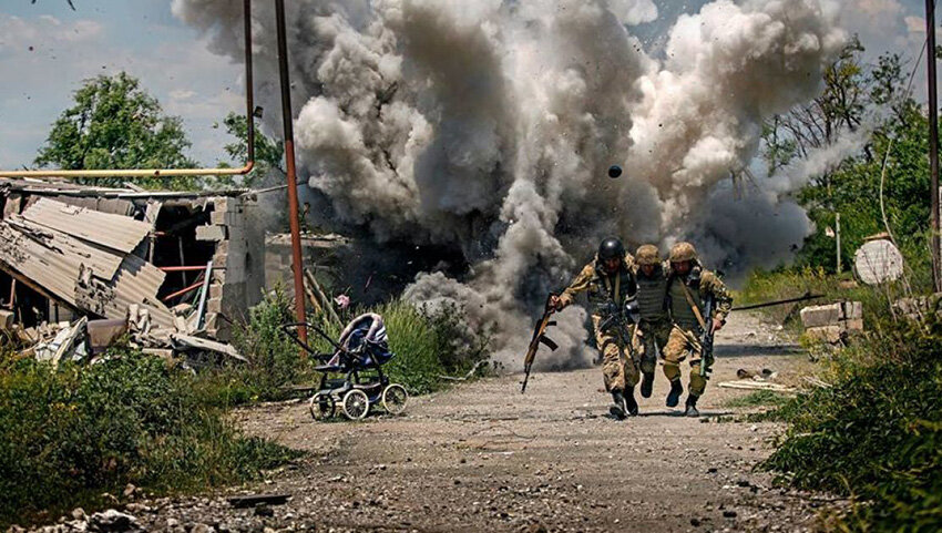 Знаменитое "фото из Широкино", снятое Владимиром Муравским в Днепропетровской области