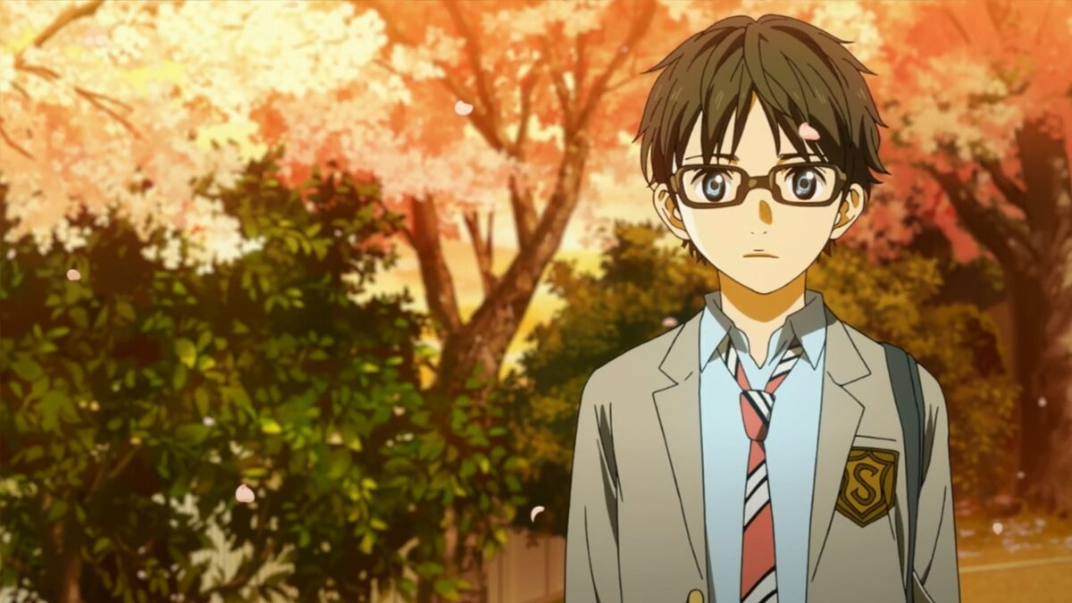 Косэй Арима. Аниме «Твоя апрельская ложь».