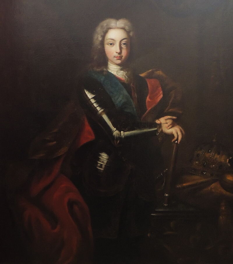 Портрет Петра II авторства неизвестного художника