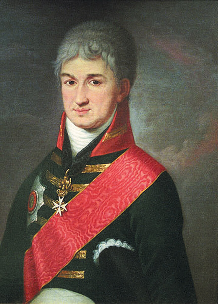Портрет Н.П. Резанова работы неизвестного художника. 1803 год