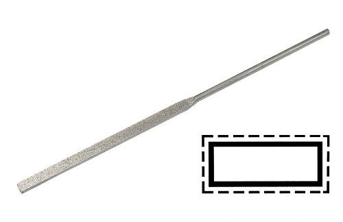 Рис. 1 – плоский алмазный надфиль