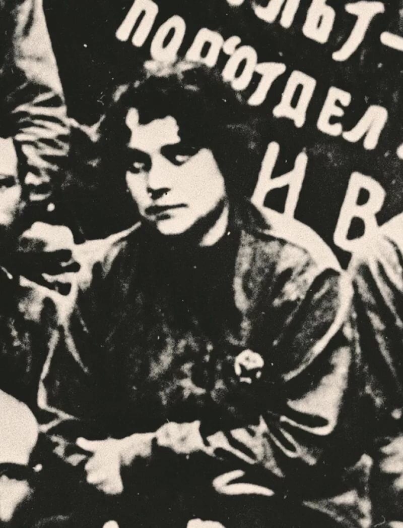 Анна Стешенко. Заведующая культпросветом политотдела 25-ой "Чапаевской" дивизии